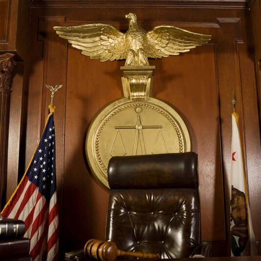judge's chair in court judge's chair in court