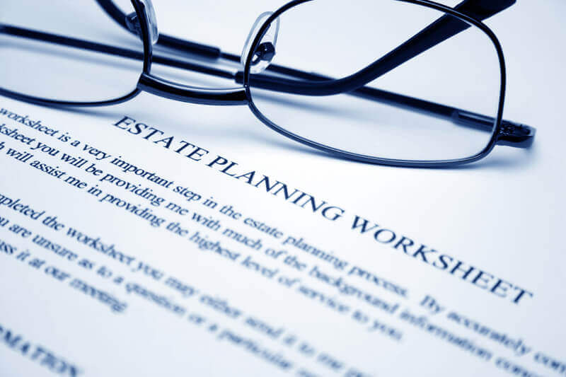 estate planning worksheet