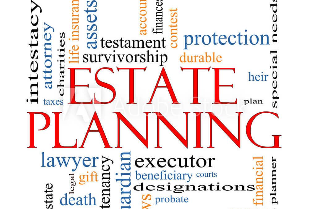 estate planning words and concepts