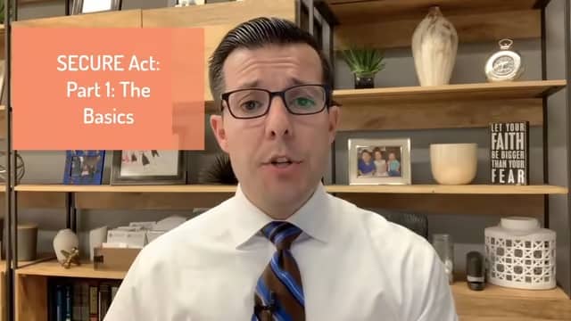 the secure act part 1 the basics