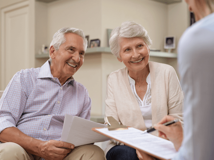 senior couple retirement planning