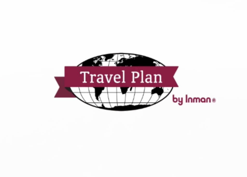 a picture of the travel plan by inman logo