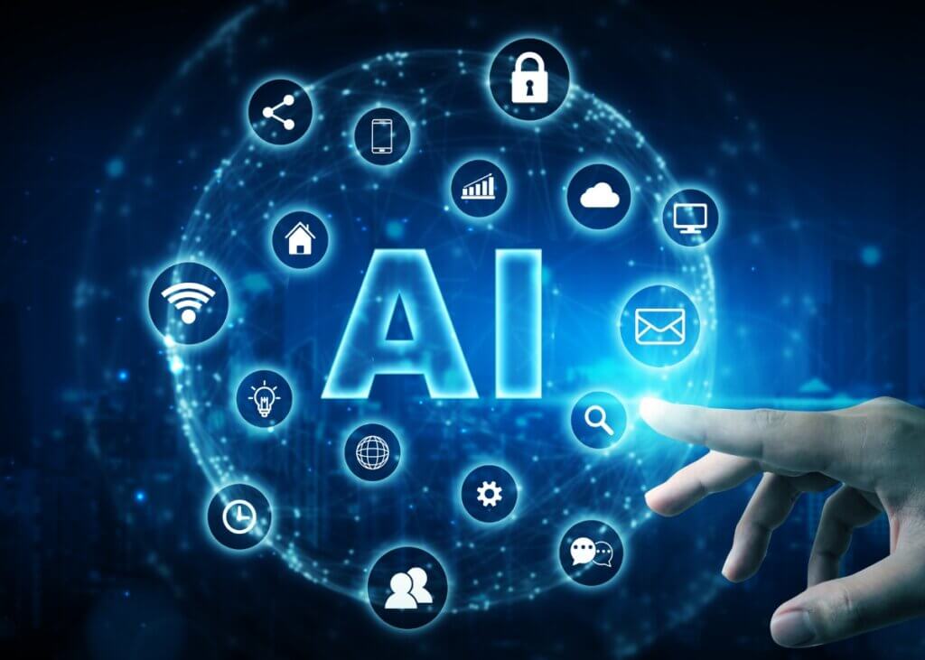 a picture with AI and all the apps that use AI
