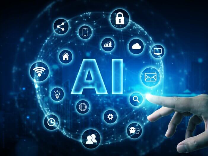 a picture with AI and all the apps that use AI