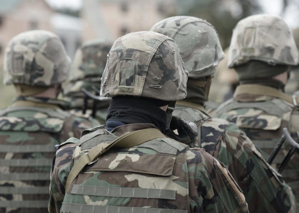 veterans in the field