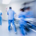 people running in the emergency room.