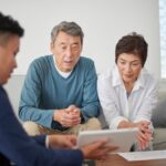 clients planning with their advisor Q1 at the beginning of the year