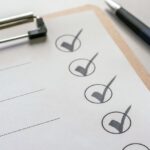 Boxes with checkmarks checked off