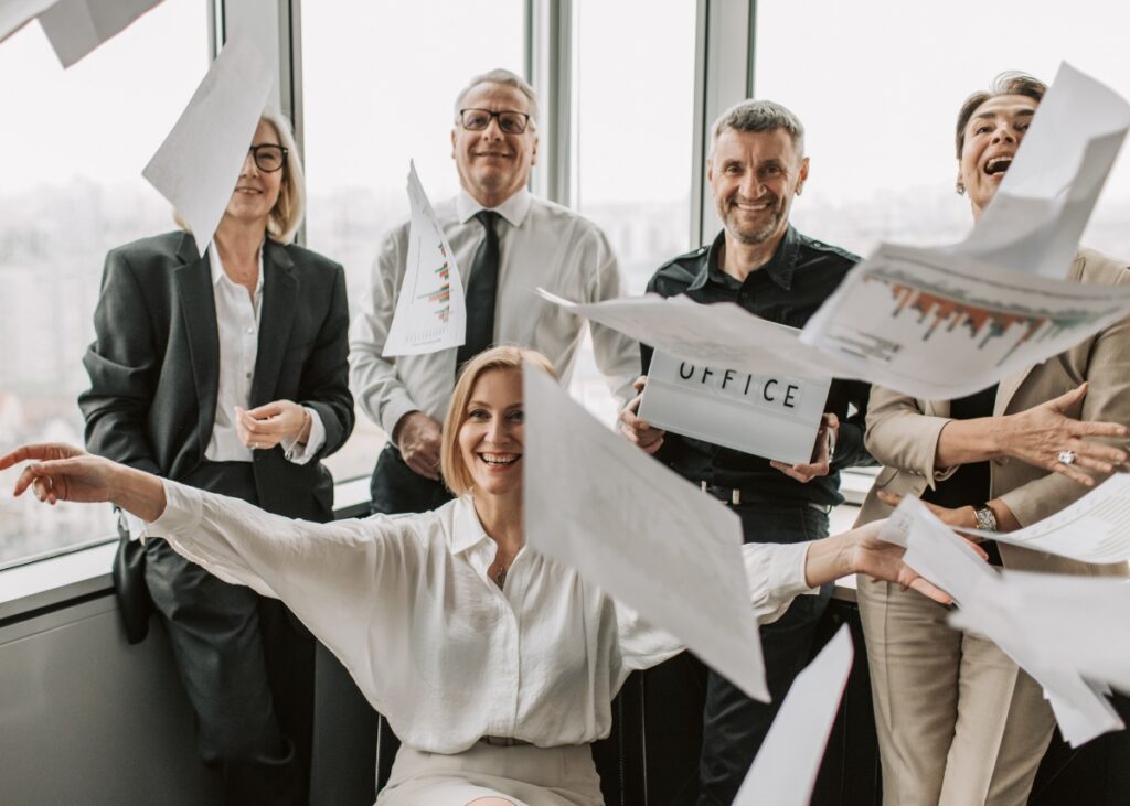 business legacy. Family happy