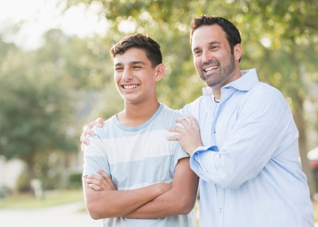 Parent saying I'll handle it for their teen